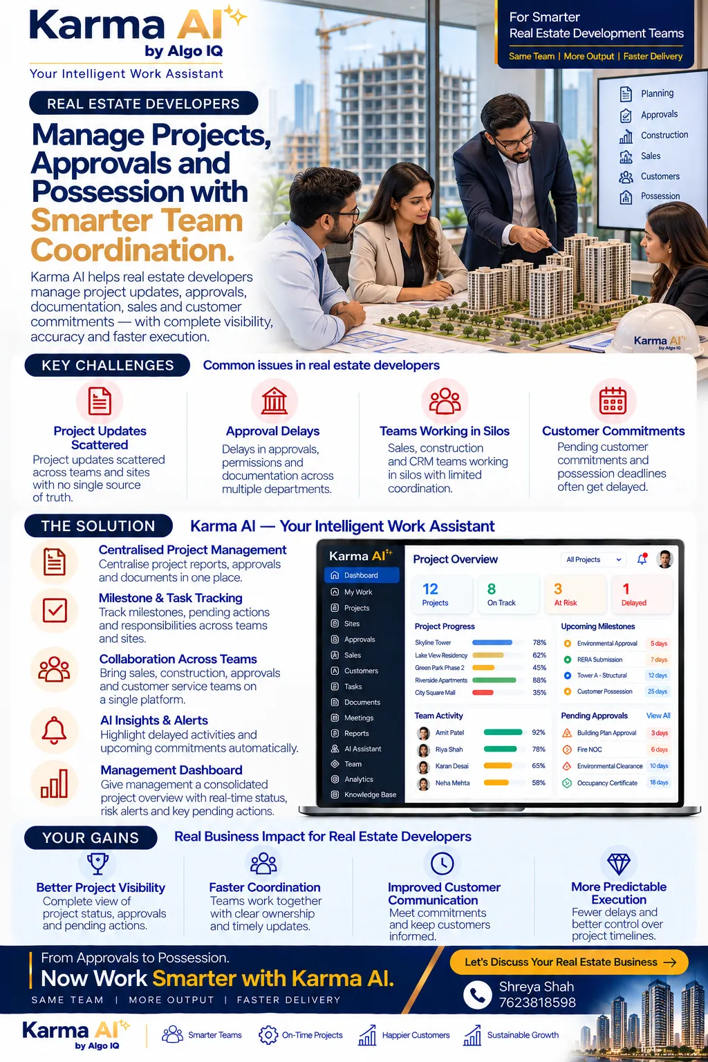 Real Estate Developers — how Karma AI helps